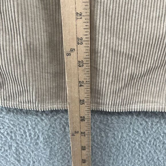 NWT Stitchfix Bixby Nomad Button-down Corduroy Shacket size 12-14 girls Tan - Picture 6 of 14